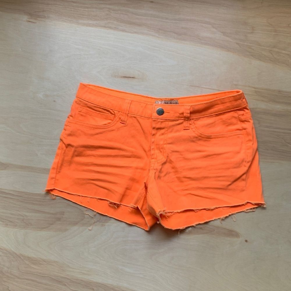 Hybrid & Company Neon Orange Shorts